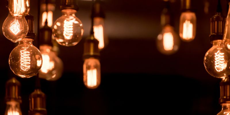 String lighting decor ideas for luxury campsites.